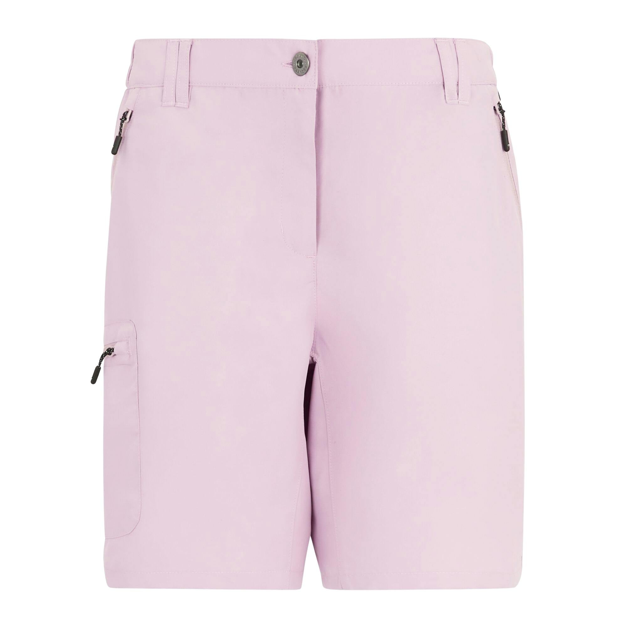 Regatta Women's Lilac Chaska Iii Walking Shorts - Powder - 18 Uk - Powder - 100% Recycled Polyester