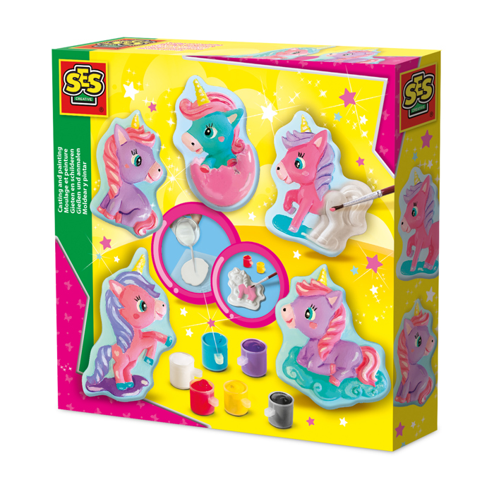 Ses Creative Casting And Painting - Baby Unicorns