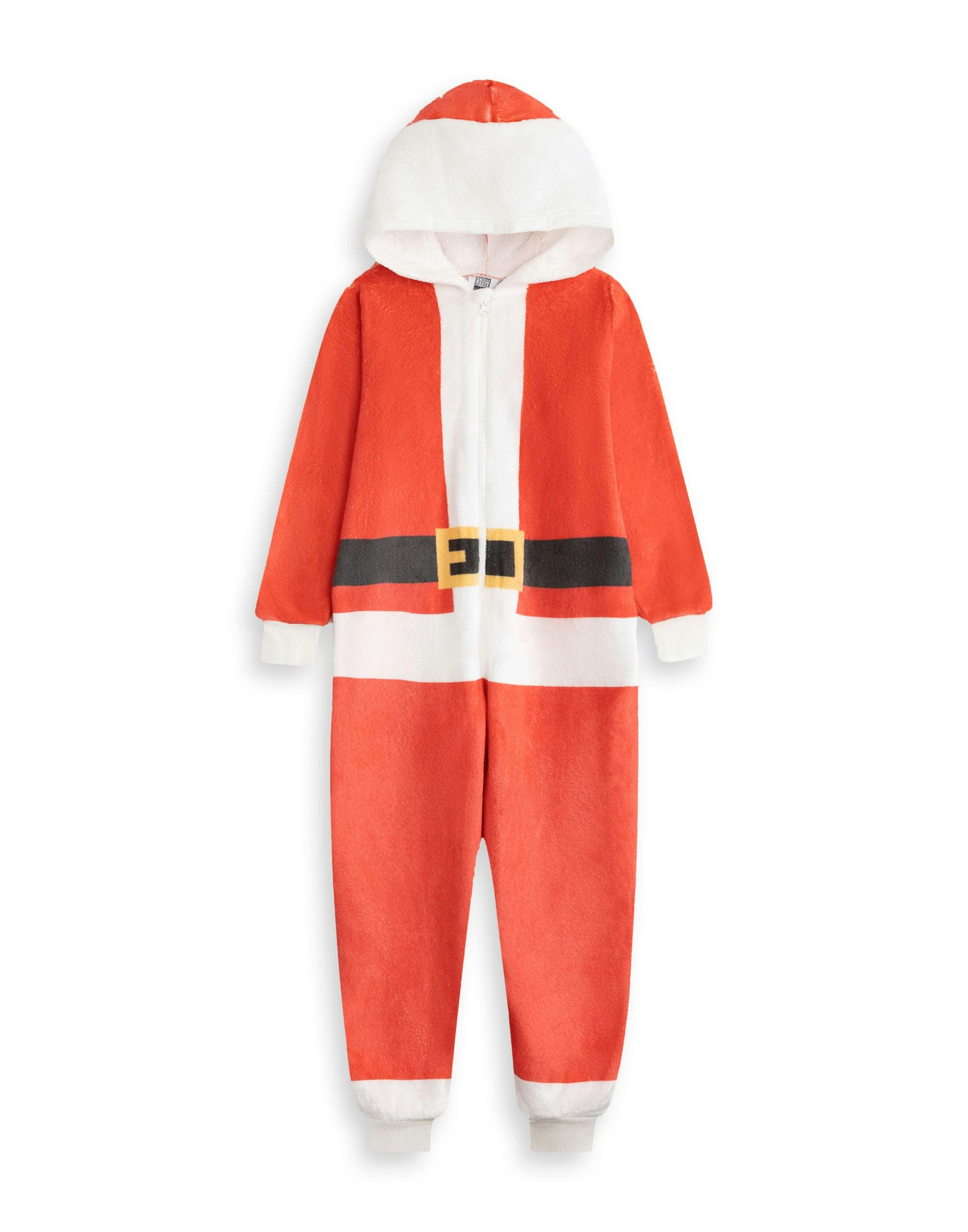 Vanilla Underground Unisex Kids Red Show Me The Merch Santa Onesie - 9-10 Years