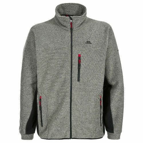 Trespass Men's Black Jynx Heavyweight Fleece Jacket - Latte - S