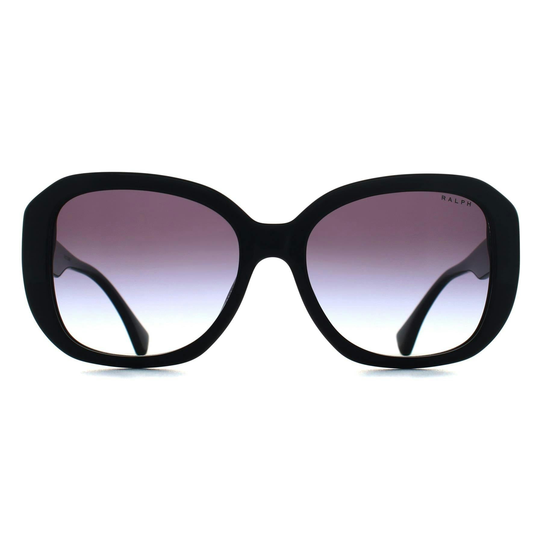 Ralph by Ralph Lauren Sunglasses RA5321U 50018G Shiny Black Gradient Grey - Image 6