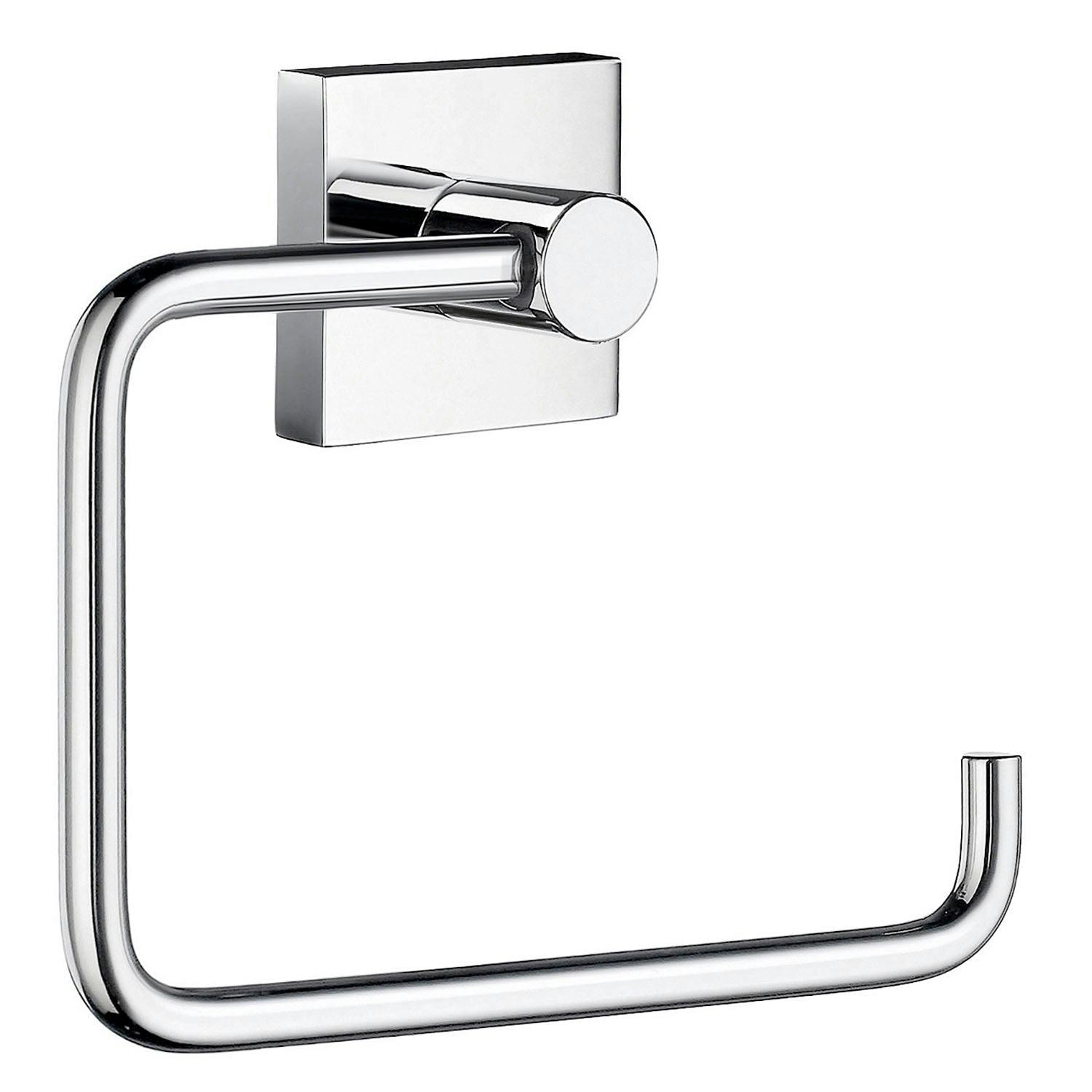 Rackhams Polished Chrome Toilet Roll Holder