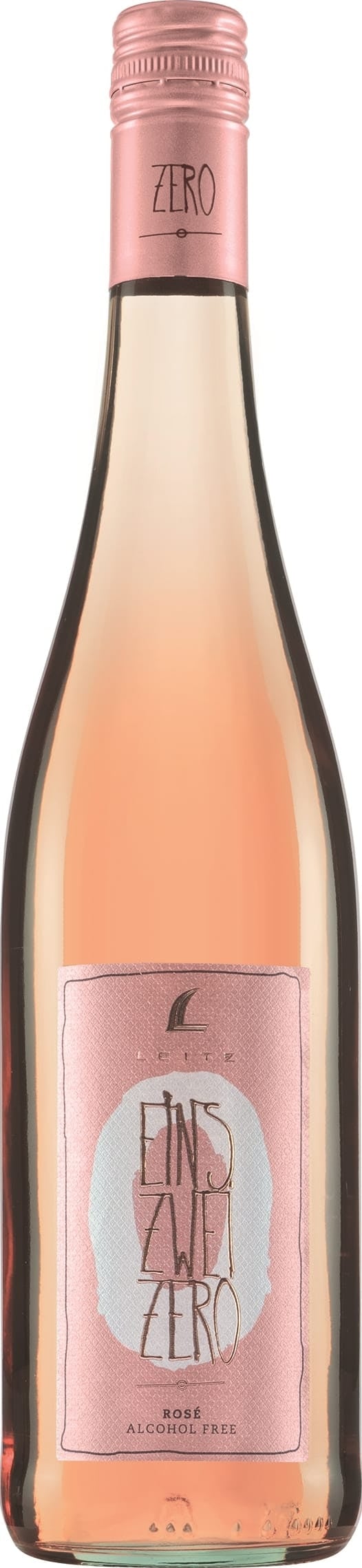 Various Non-Alcoholic Jj Leitz Eins Zwei Zero Rose (Alcohol Free) 75Cl Nv - Pack Of 6