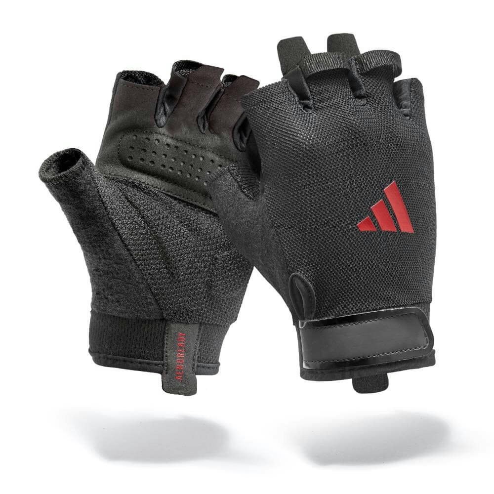 Adidas Red Essential Training Gloves - L