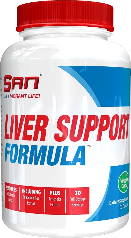 San Liver Support Formula - 100 Vcaps