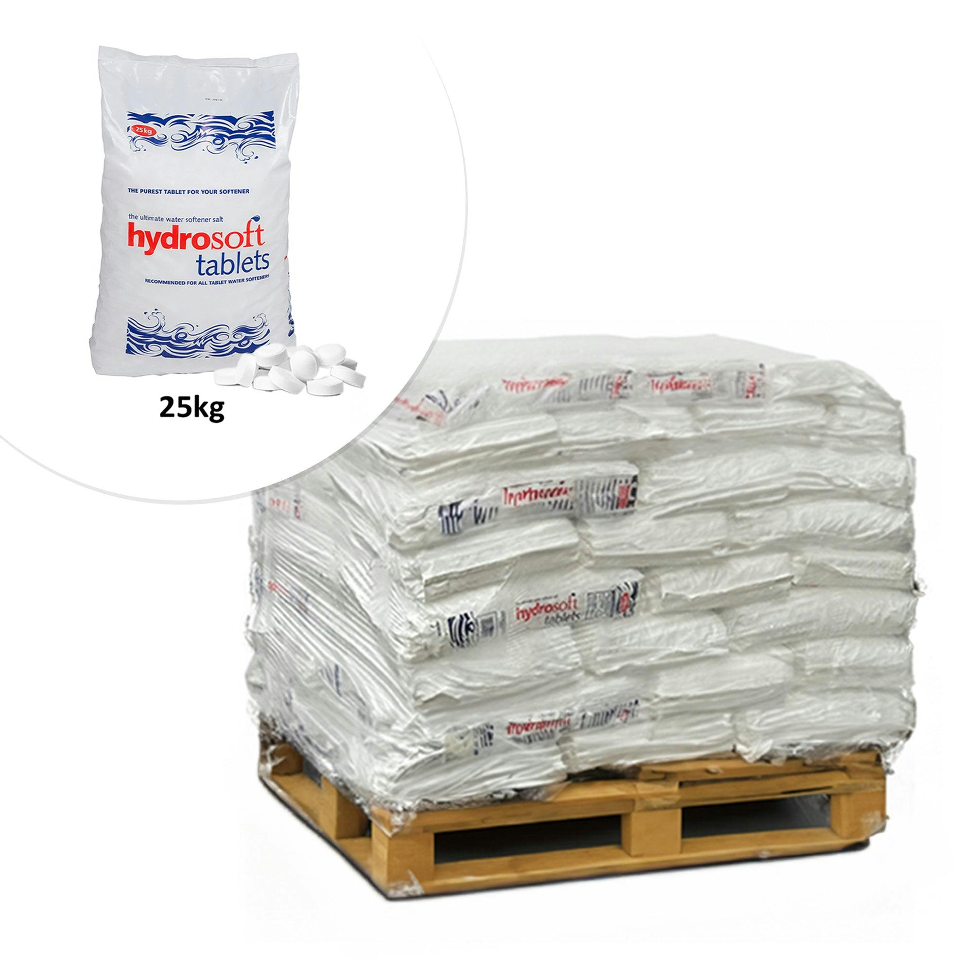 Nicoman Hydrosoft Water Softening Salt Tablets – Pallet Offers - 49 X 25Kg Bags