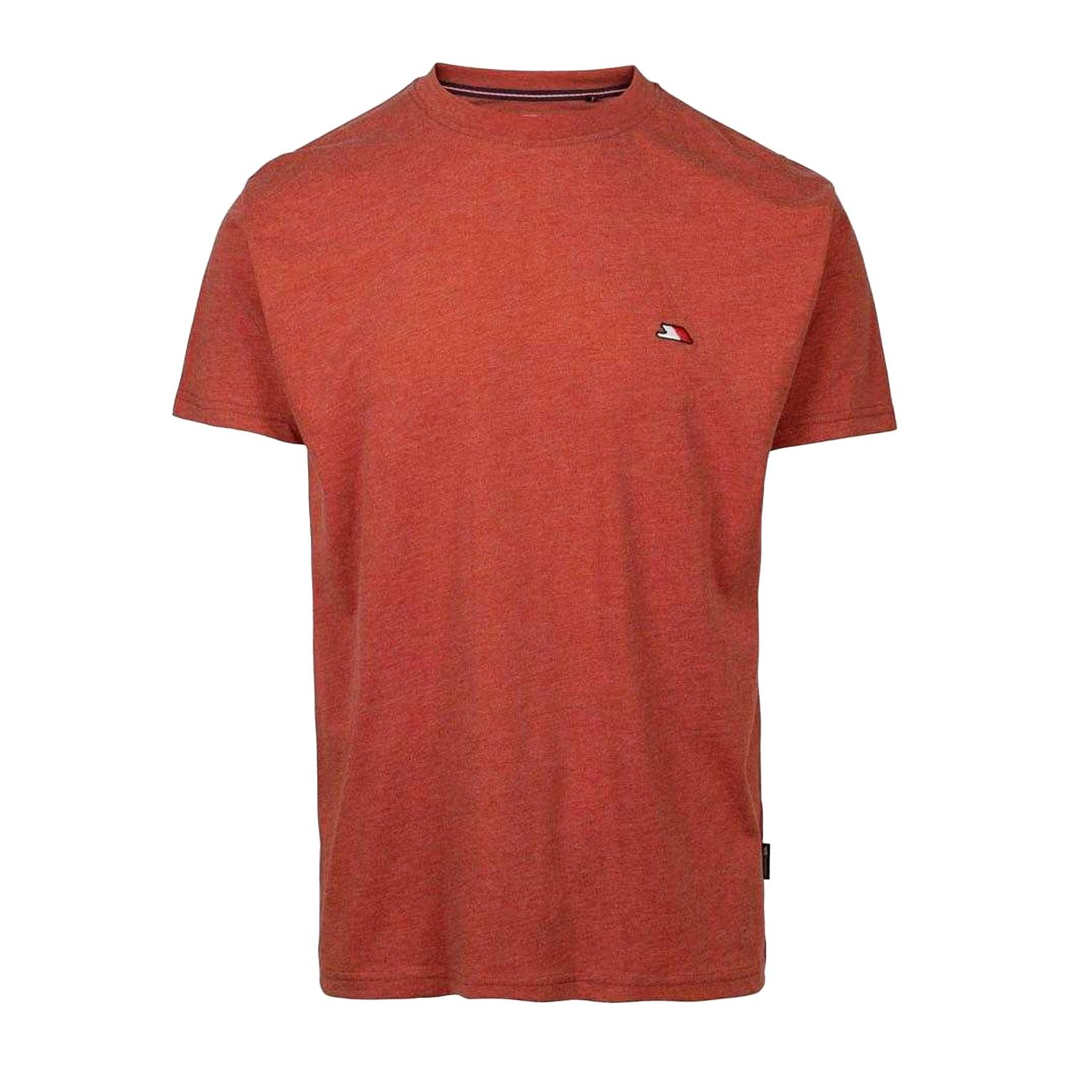 Trespass Men's Red Banas T-Shirt - Xs - 60% Cotton/40% Polyester