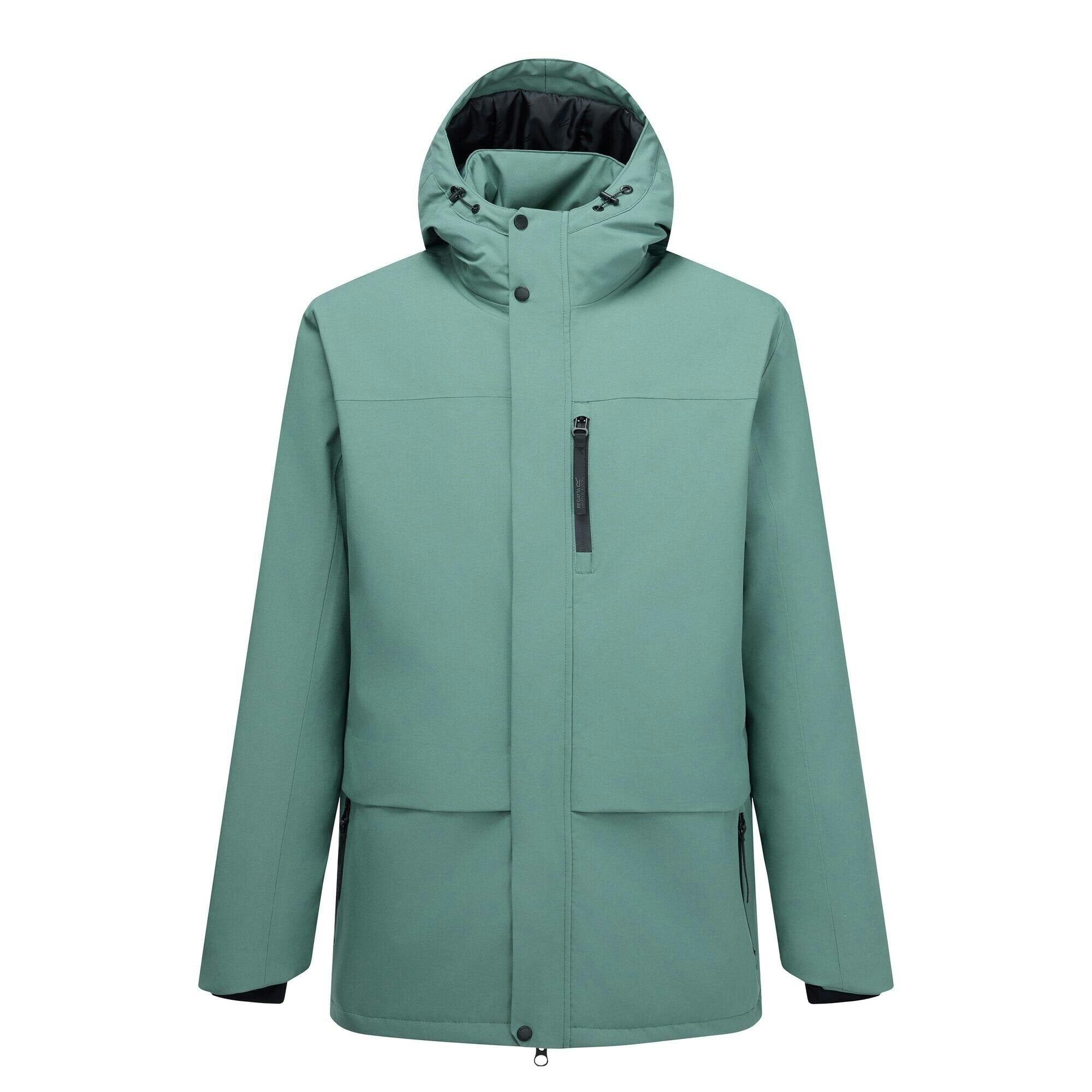 Regatta Men's Dark/Green Baylon Waterproof Insulated Jacket - Forest - M - Forest - 100% Recycled Polyester