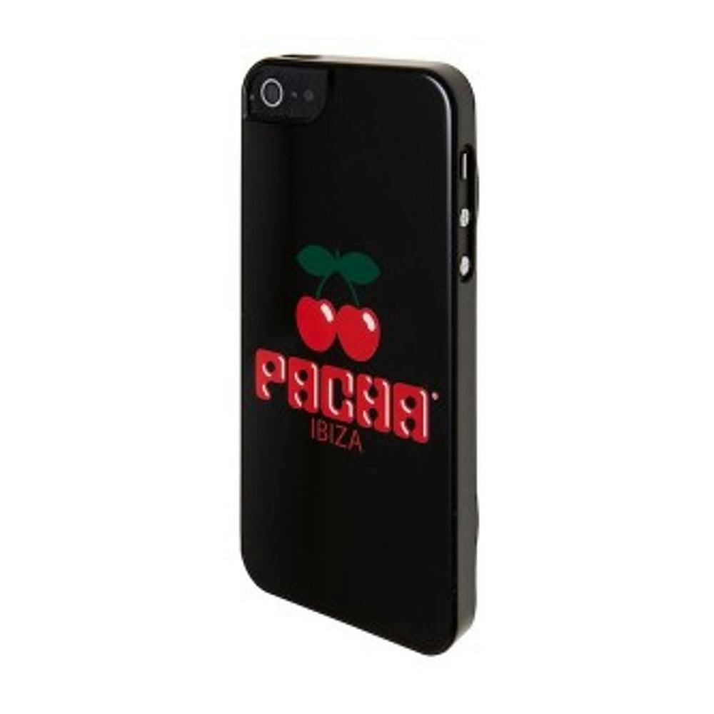 Pacha Black Ibiza Iphone 5 5S Case With Classic Cherry Logo