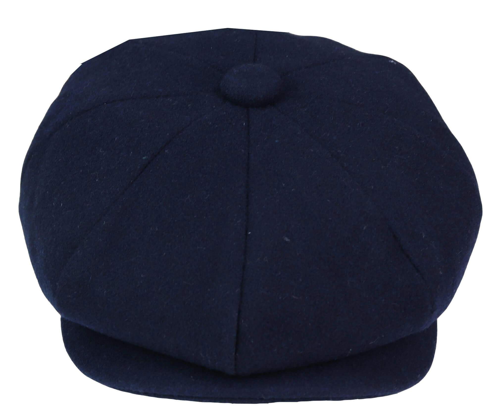 Truclothing Men's Blue Navy- Newsboy Cap - Small - Navy