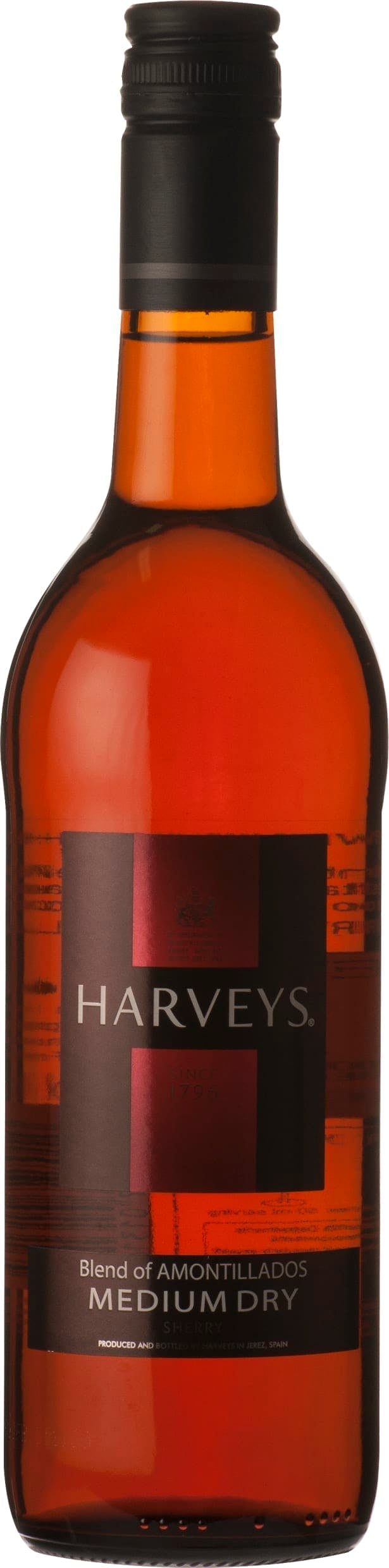 Various Wine Orange Harveys Amontillado Medium 75Cl Nv - Pack Of 6