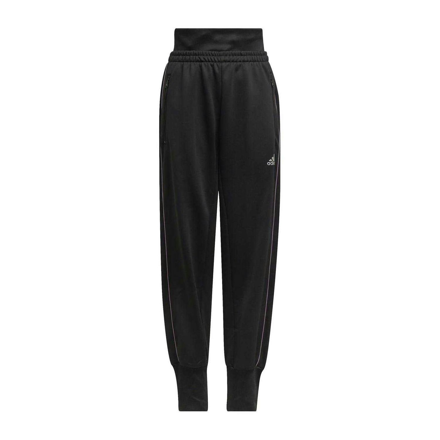 Adidas Girls Black Fleece Winter Joggers - 9-10 Years - 100% Recycled Polyester