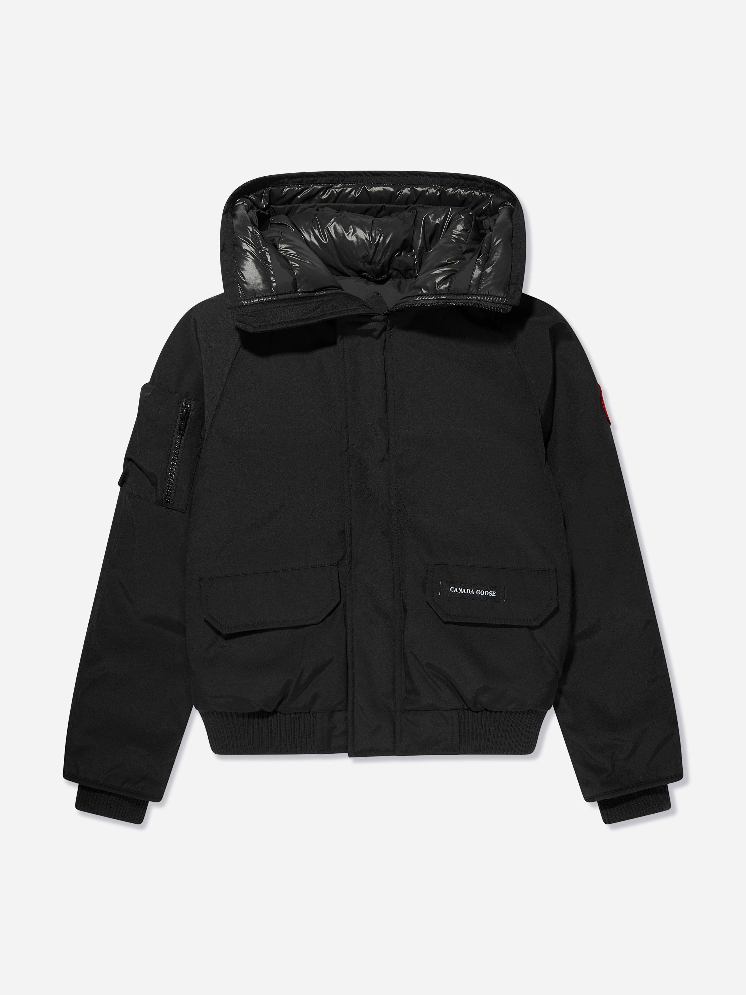 Canada Goose Unisex Kids Black Kids Chilliwack Bomber In - Xs (6 Yrs)