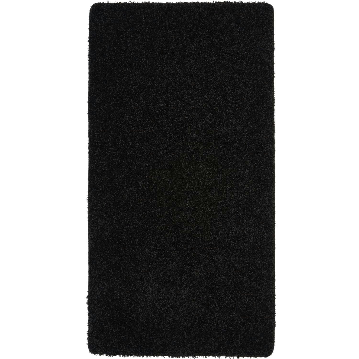 My Mat Unisex Black 'Buddy' Rug In | : 67 Cm X 150 Cm - Image 4