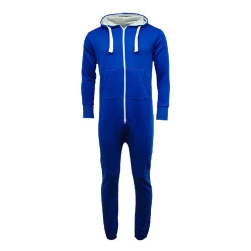 Coolandnew Unisex Adults Plain Onesies - Royal - Xxl