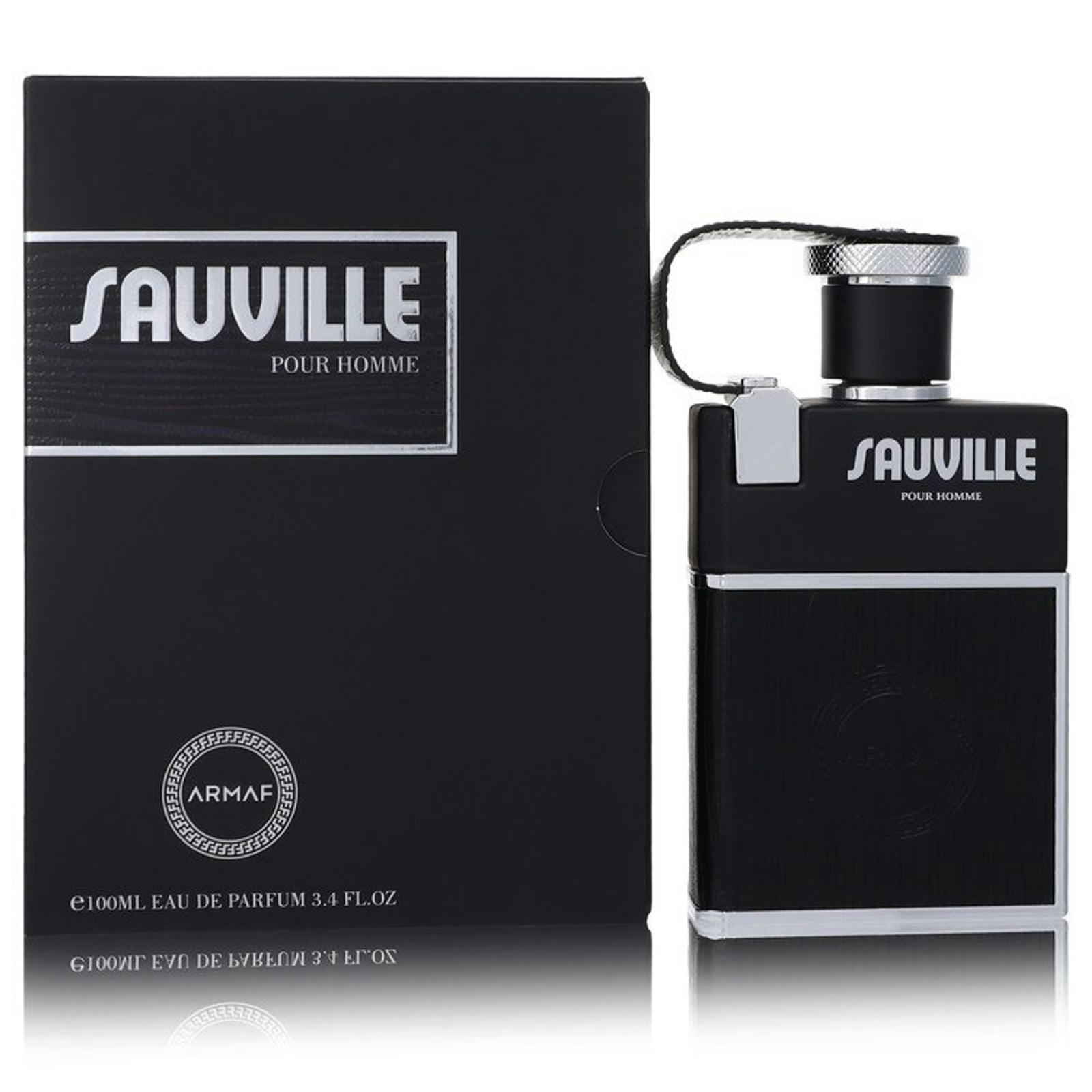 Armaf Men's Black/Silver Sauville Pour Homme Eau De Parfum 100 Ml