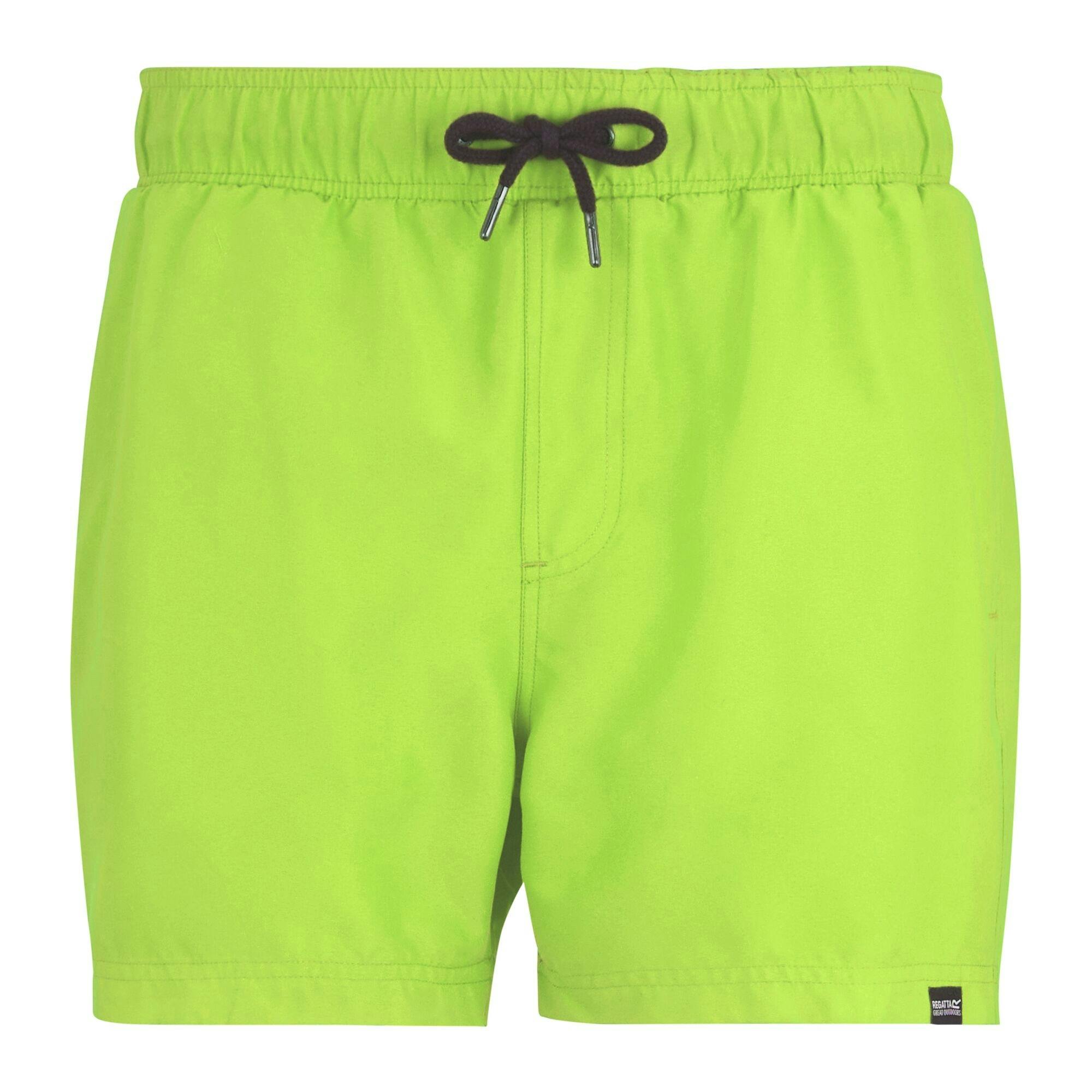 Regatta (S, Navy/Sharp Green) Mens Mawson Ii Swim Shorts - Image 2