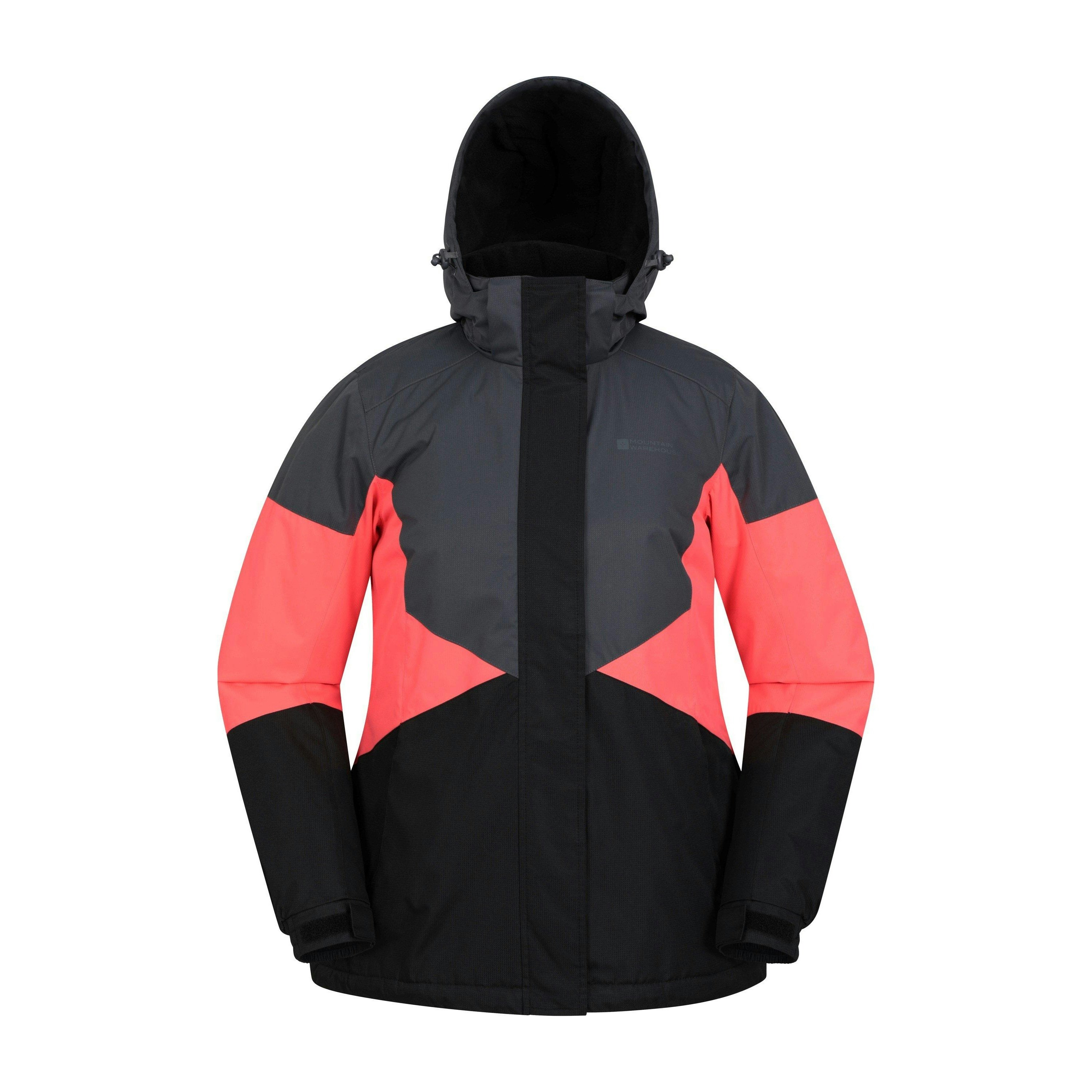 Mountain Warehouse Women's Pink Moon Ii Ski Jacket - Bright - Bright - Size 10 Uk