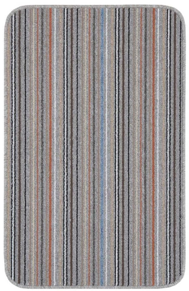 The Rugs Grey Stockholm /Clay Washable Mat - 80X140 Cm