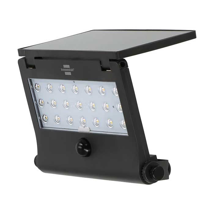 Photos - Floodlight / Street Light Brennenstuhl Rackhams Solar LED Wall Light SOL 1000 Pad / LED Security Light For Outdoors With Motion Detector 