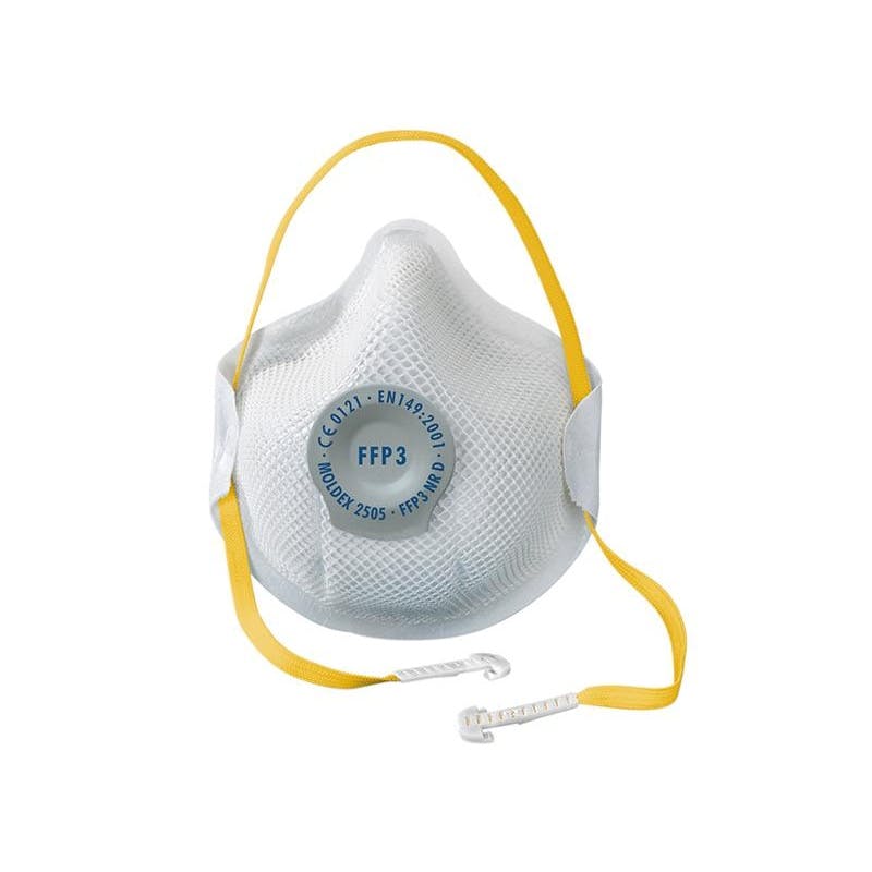 Moldex Smart Series Ffp3 Nr D Valved Mask (Pack 10) - Multi Colour - One Size - Multi Colour