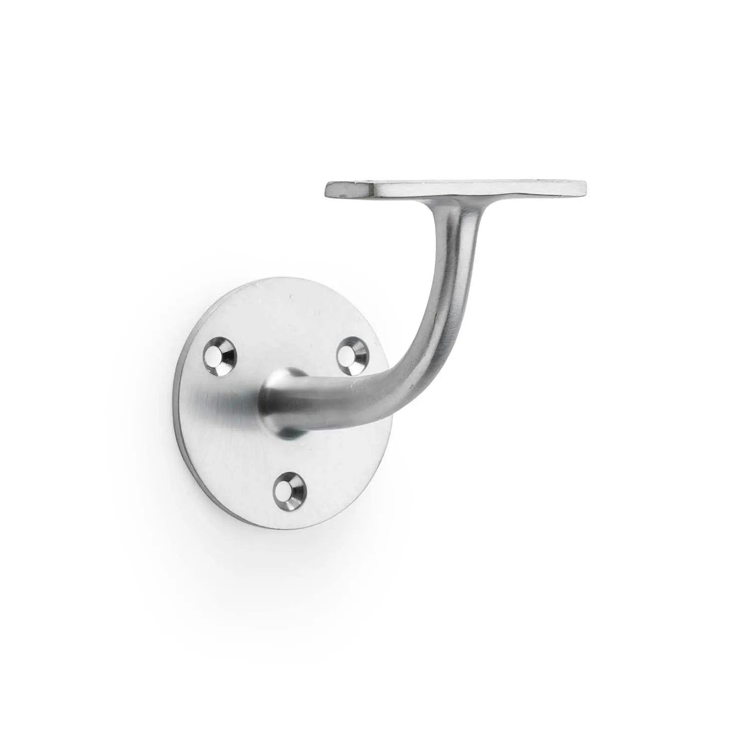 Rackhams Alexander & Wilks Satin Chrome Handrail Bracket - Aw750sc