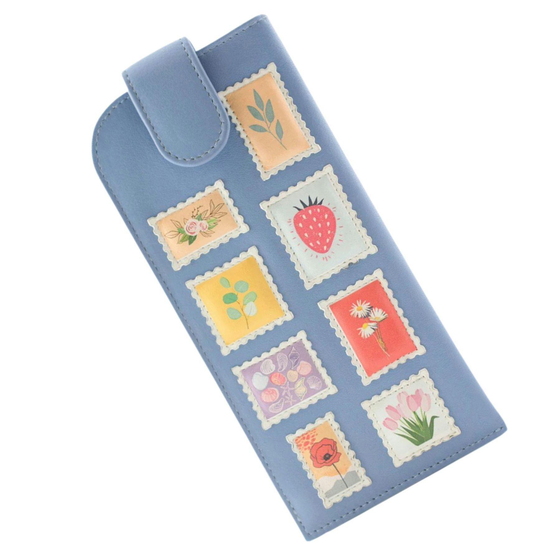 Mala Leather Blue The Botanists Post Range Glasses Case - Leather - One Size