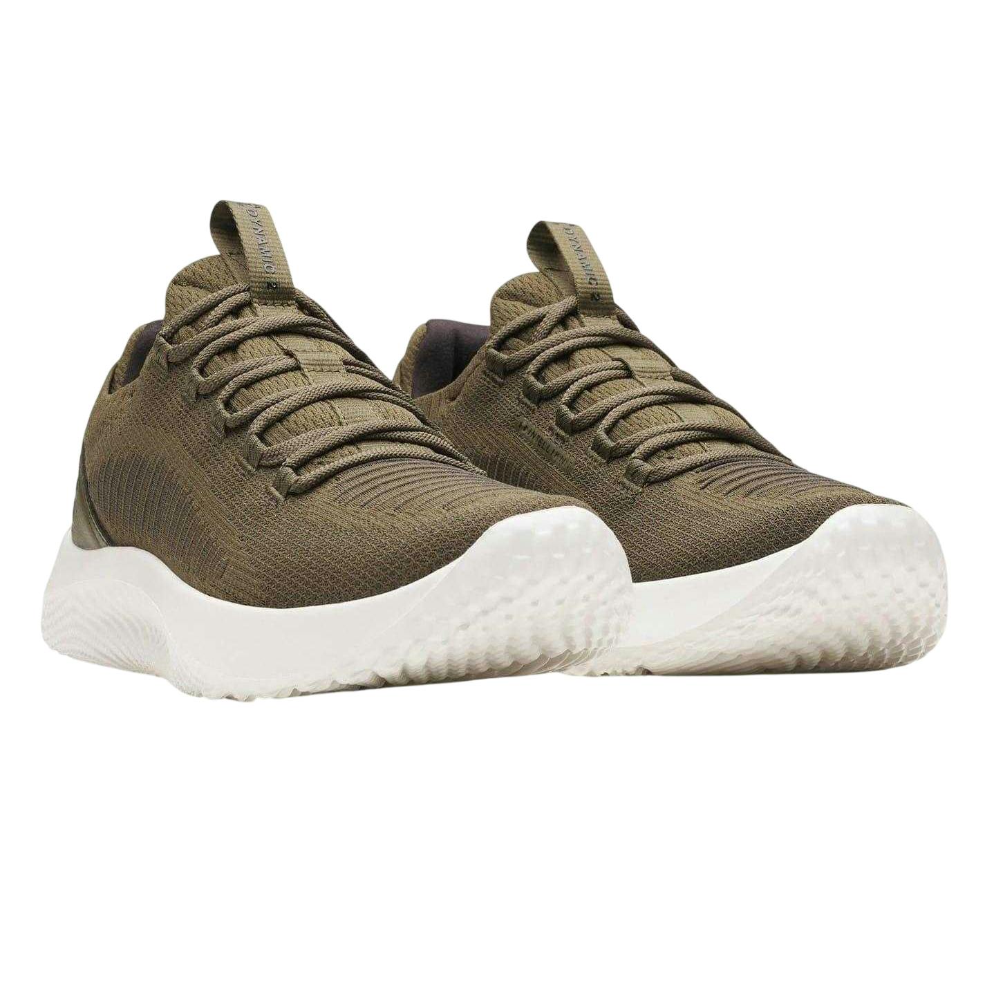 Under Armour Men's Green Dynamic Intelliknit Trainers - 9 Uk - 100% Mixed