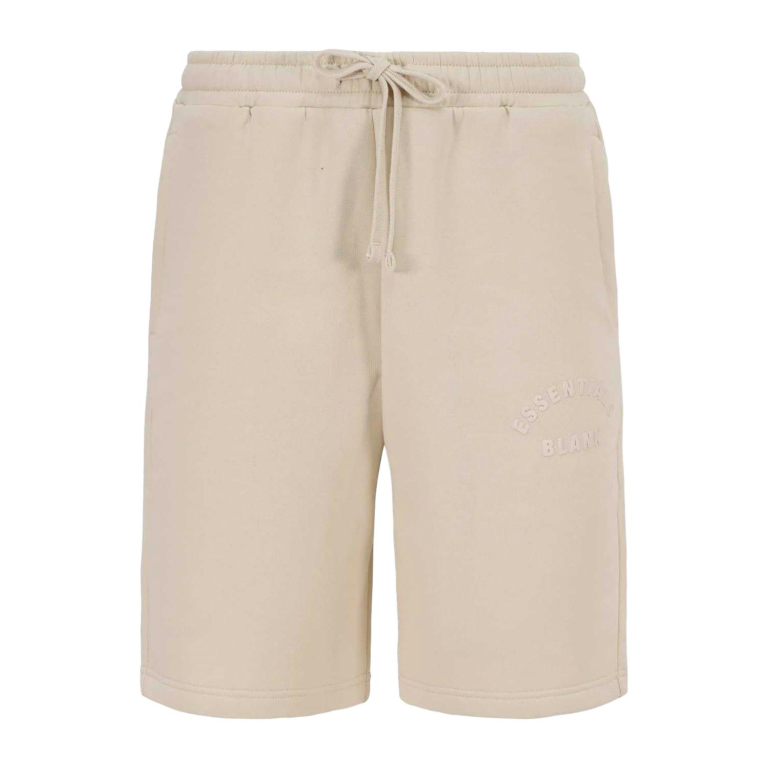 Blank Essentials Men's Sweat Shorts - Summer Sand - Xxl - Summer Sand - 100% Mixed