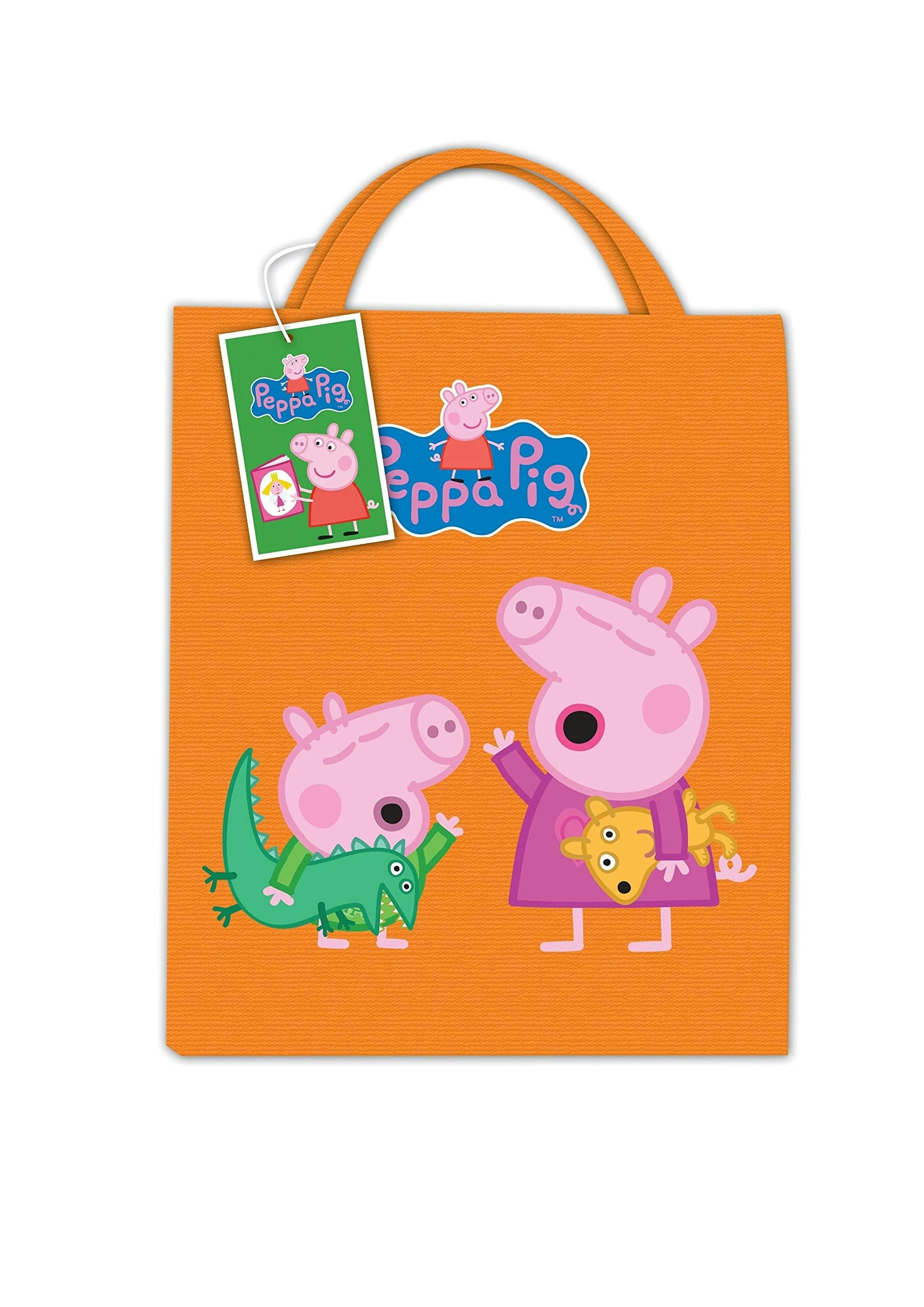 Ladybird Orange Peppa Pig 10 Books Collection Set ( Bag)