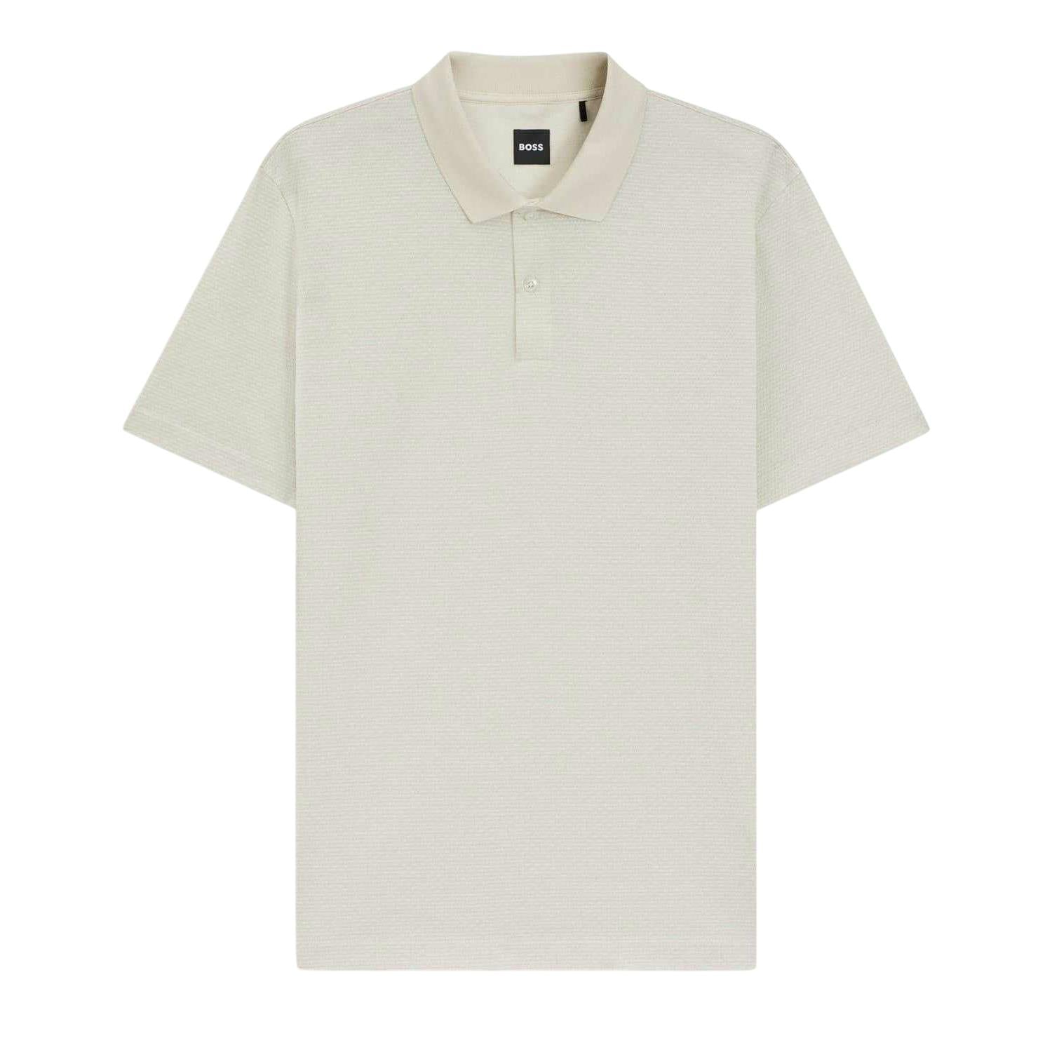 Boss Men's White Regular Polo Shirt - Xxl - 100% Mixed