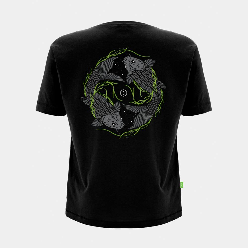 Kumu Green/Grey Vortex Tee - S