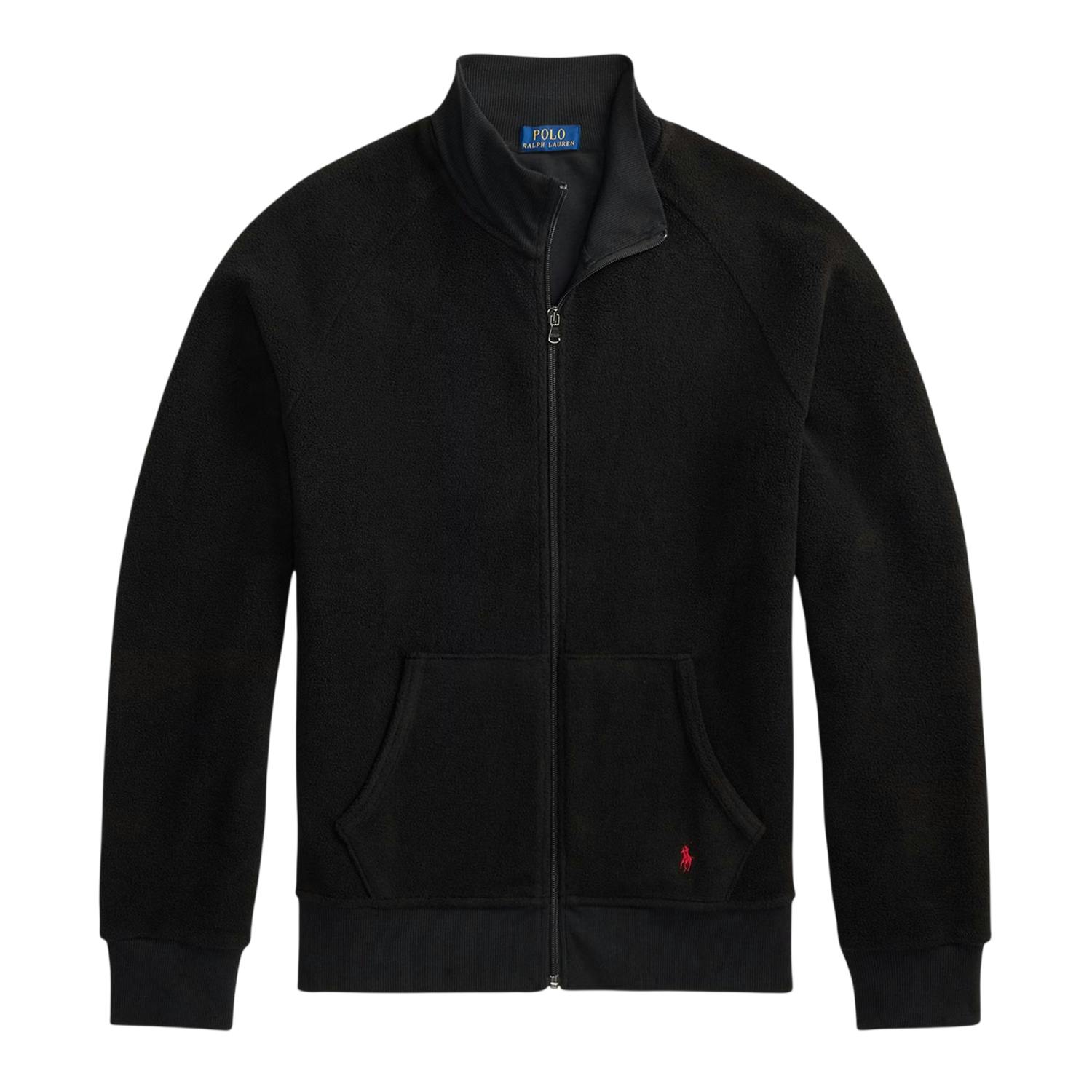 Ralph Lauren Men's Black Fleece Jacket - Xxl - 100% Mixed