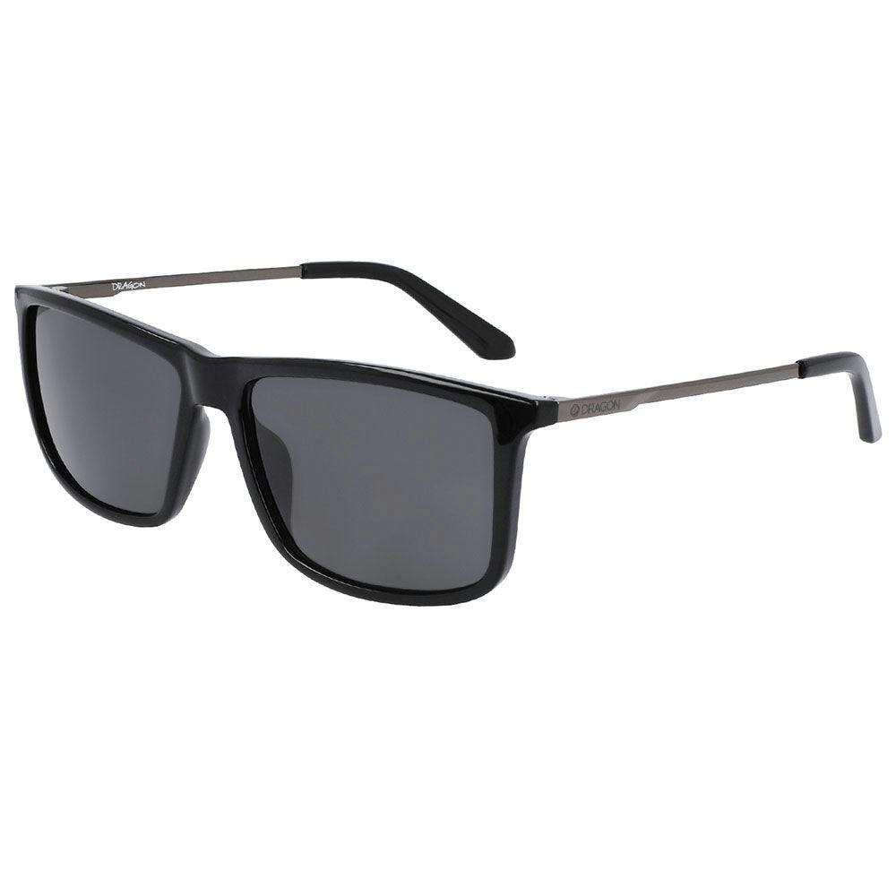 Dragon Black Damien - Shiny With Lumalens Smoke Lens - 61