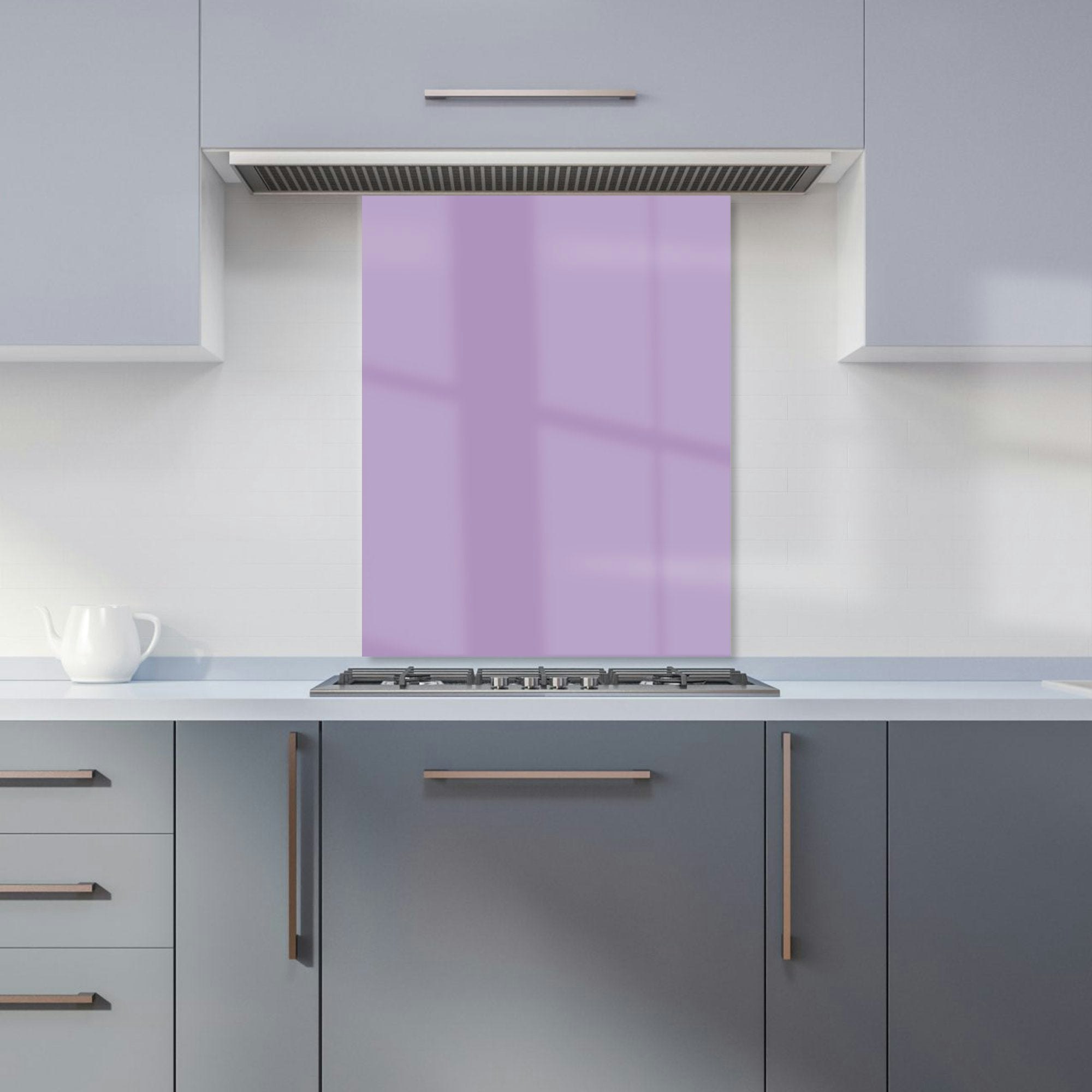 Rackhams Lavender - Designer Dusty Kitchen Splashback - W600mm X H750mm