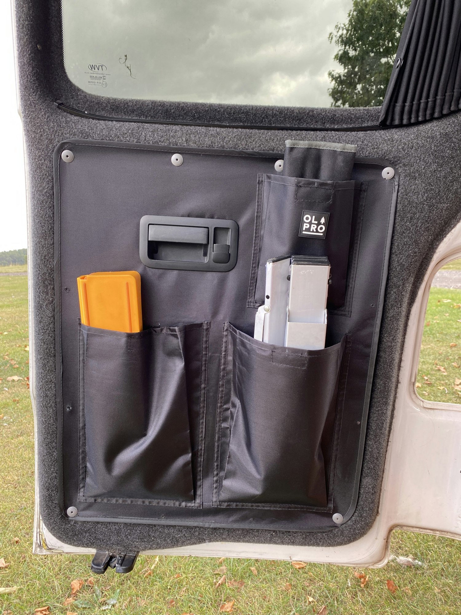 Olpro Vw T5/T6 Rear Barn Door Storage Organisers - Left Side 5Kg