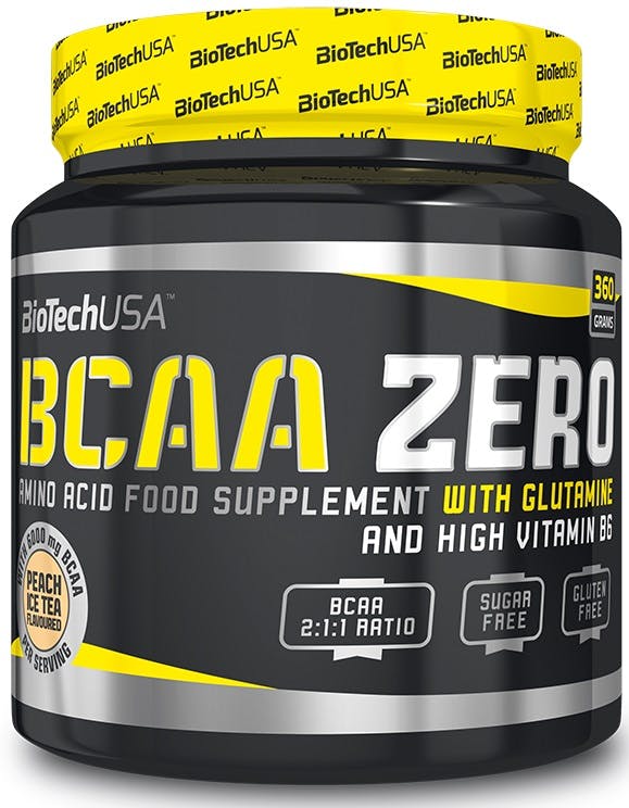 Biotechusa Bcaa Zero Amino Acid Glutamine Vit B6 Pineapple Mango Flavour | 360G - Image 3