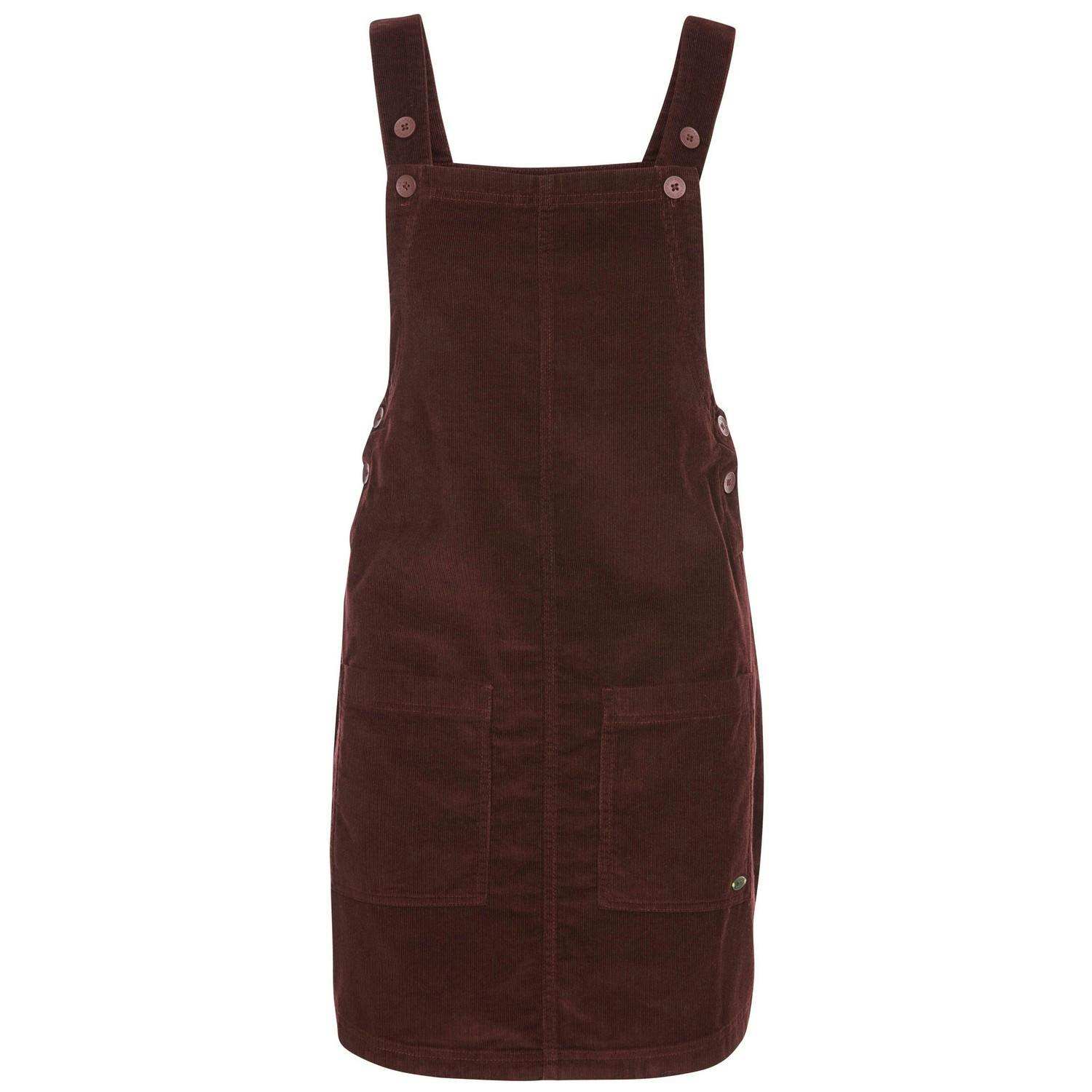 Trespass Women's Twirl Casual Dress - Chestnut - Chestnut - S