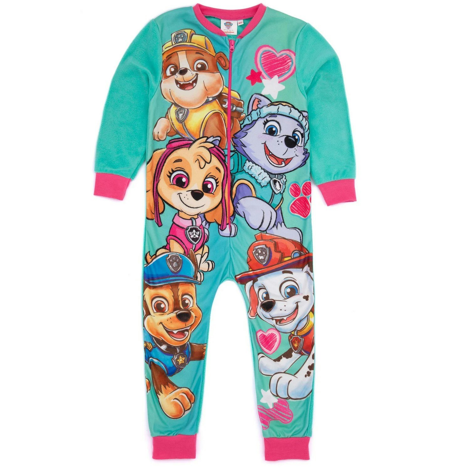 Paw Patrol Girls Character Sleepsuit - Multicoloured - 18-24 Months - Multicoloured