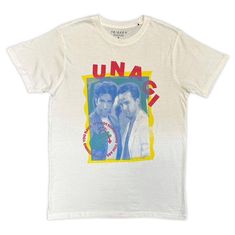 Paradiso Clothing Unisex White Friends Unagi Logo T Shirt - S
