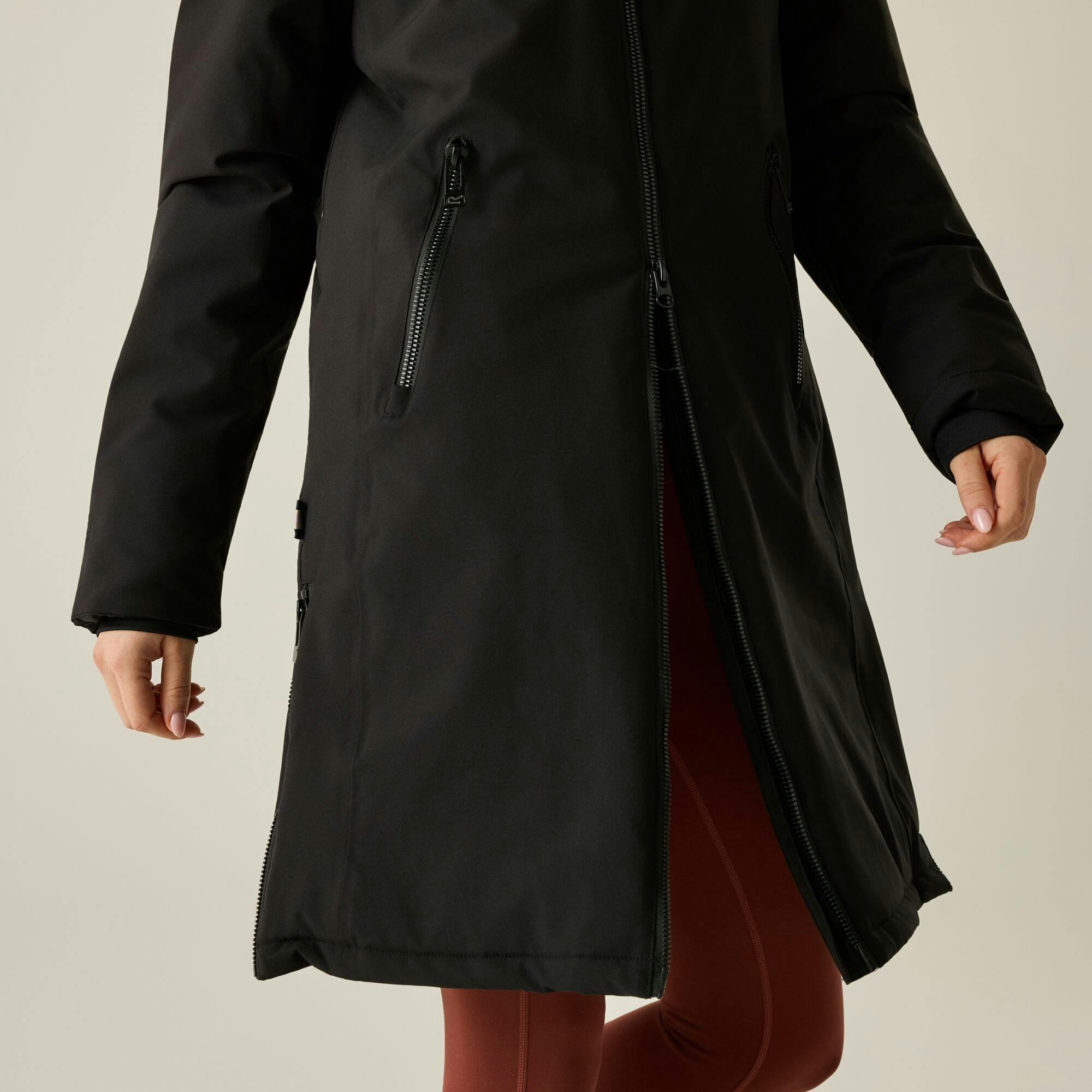 Regatta Women's Black / Waterproof Insulated Jacket - 14 Uk - 100% Recycled Polyester