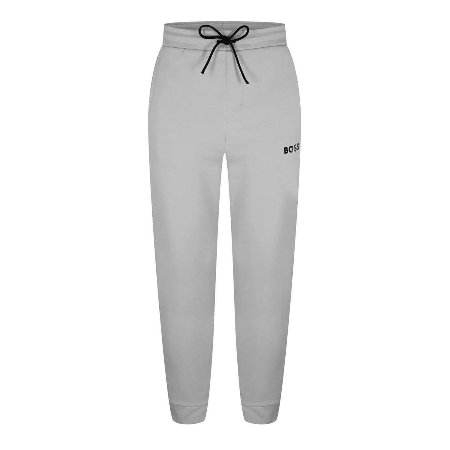 Boss Men's Light/Grey Hadiko Cotton Blend Jogging Bottoms - Xxl R - 100% Mixed