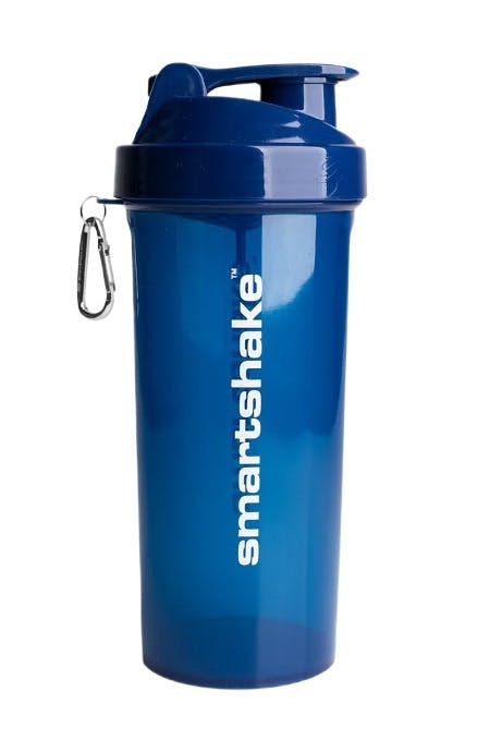 Smartshake Lite Protein Shaker Bottle 1000ml | Leakproof Gym Shaker Drink Bottle for Protein Shakes | Clear Polypropylene Water Bottle, BPA Free Protein Powder Shaker Cup for Men & Women, Navy Blue - Image 3