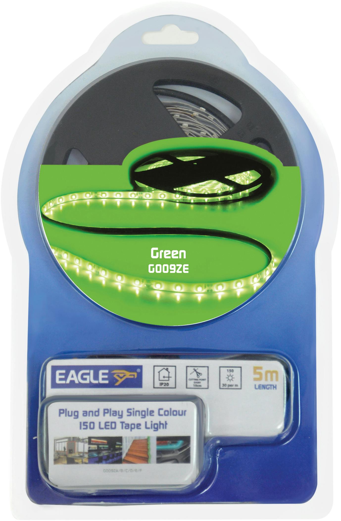 Eagle Light/Green Tape Kit 12V 5M