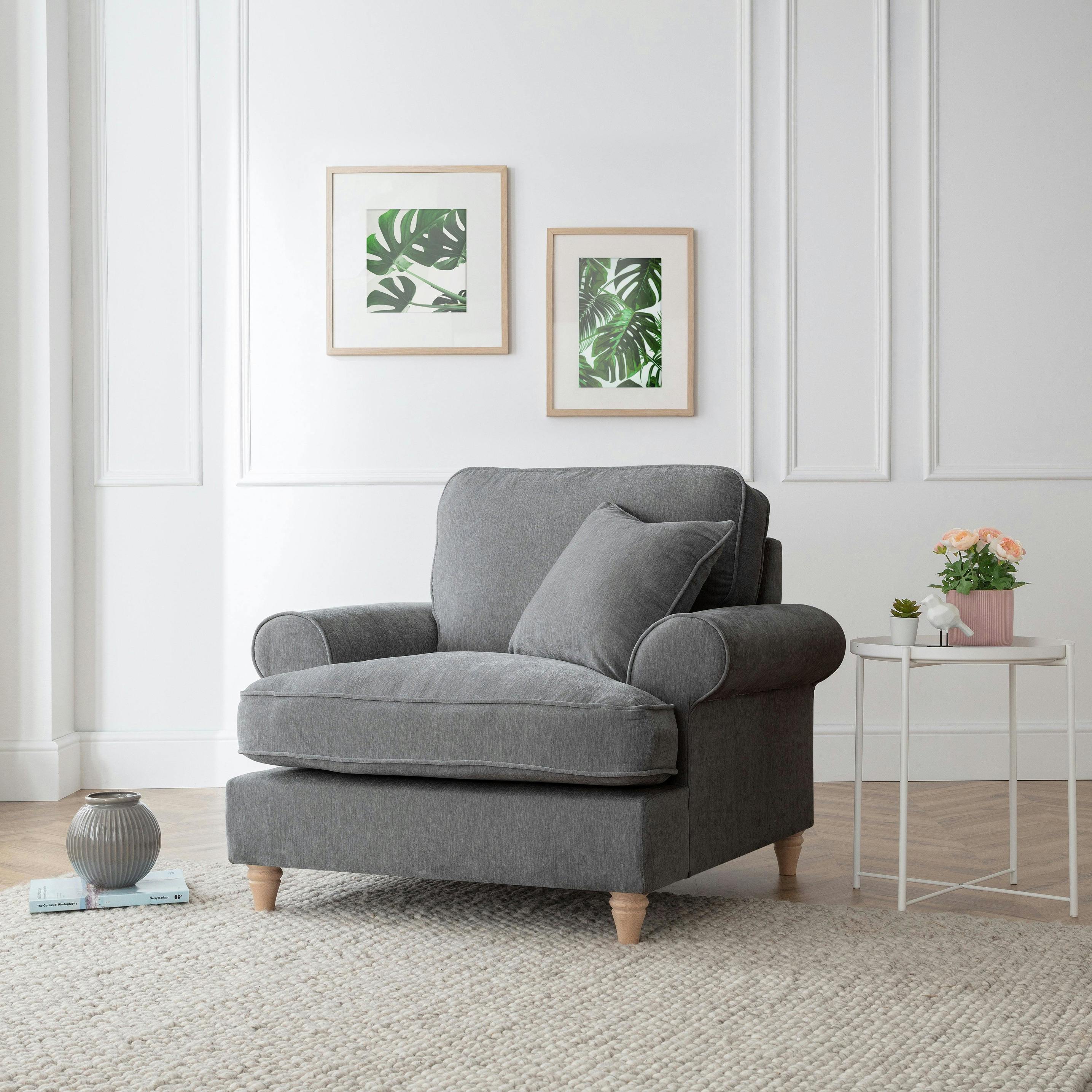The Great Sofa Company The Bromfield Arm Chair - Charcoal