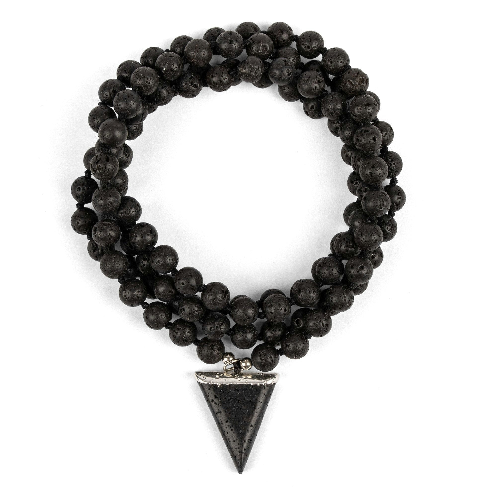 Myga Strength Mala Bead Necklace