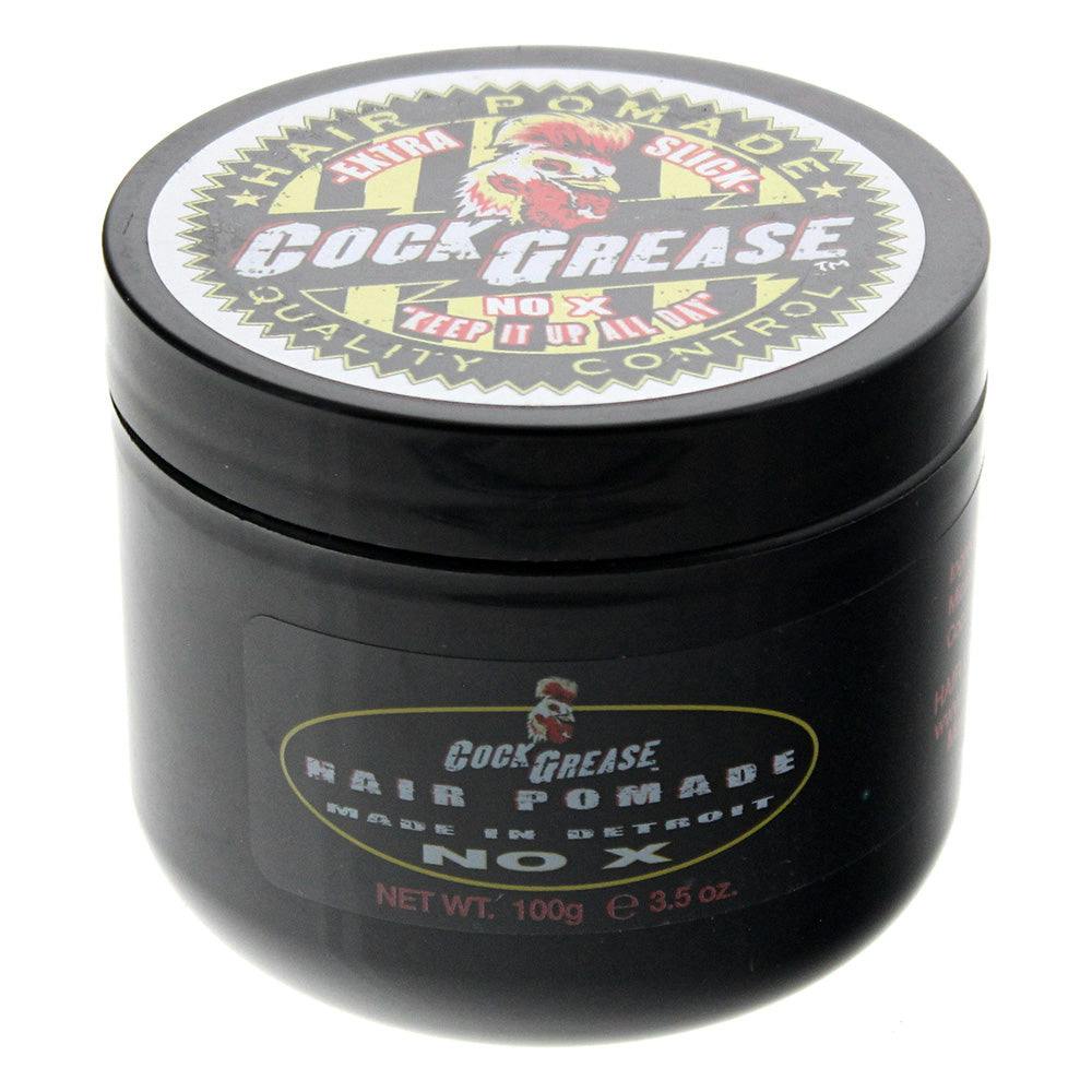 Cock Grease Hair Pomade Light/Cream Cock Grease Extra Slick No X Hair Pomade 100G - Image 2