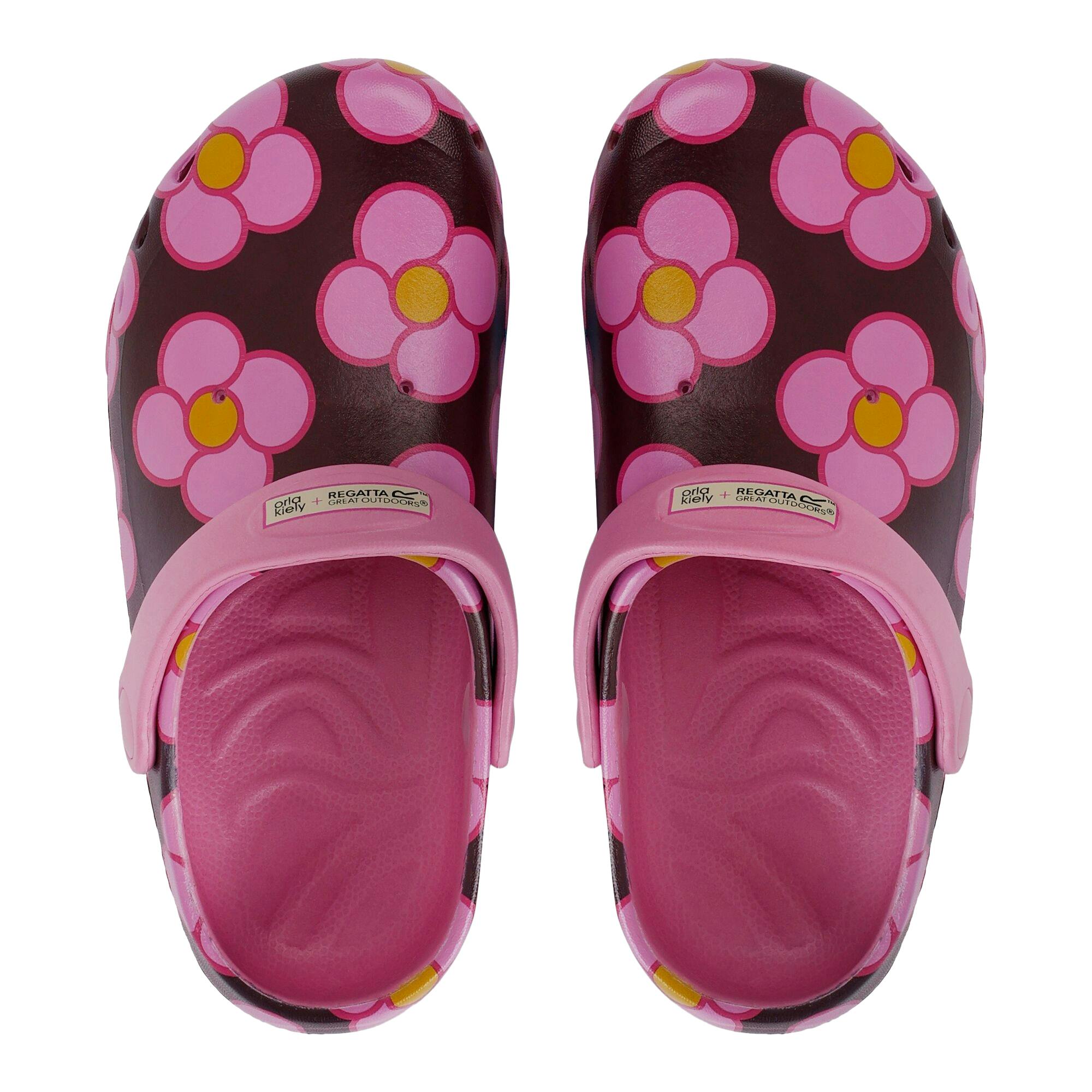 Regatta Kids Orla Kiely Clogs - Morello