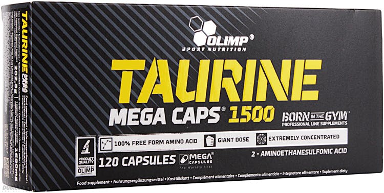 OLIMP SPORT NUTRITION Olimp Labs Taurine Capsules, 1500 mg, Pack of 120 Mega Capsules - Image 6
