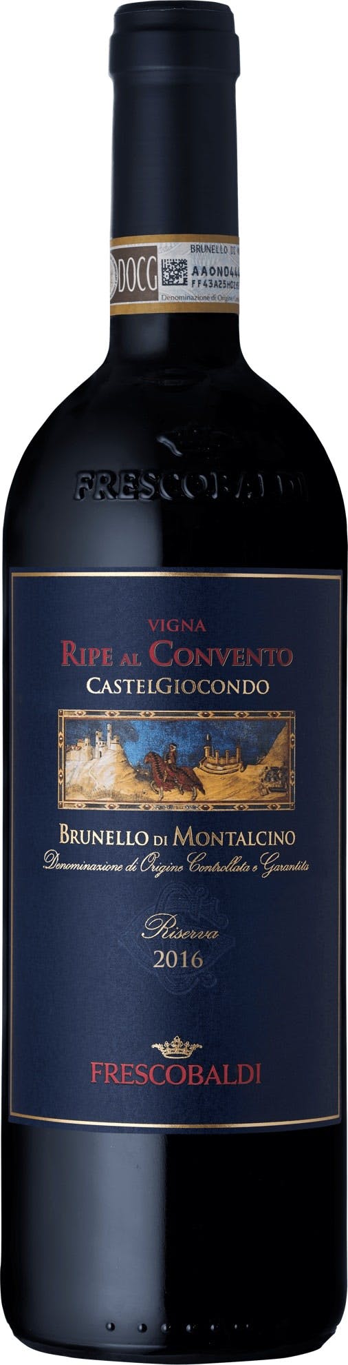 Various Wine Red/Black/White Frescobaldi Castelgiocondo Brunello Di Montalcino Riserva Docg 2019 75Cl - Pack Of 6